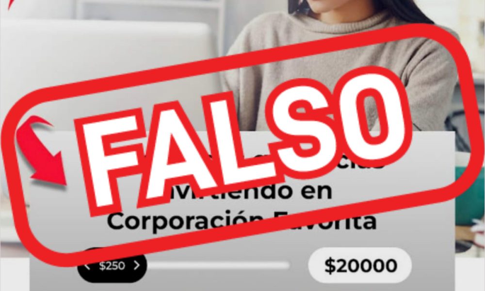 Corporación Favorita solicita actuar así ante anuncios falsos