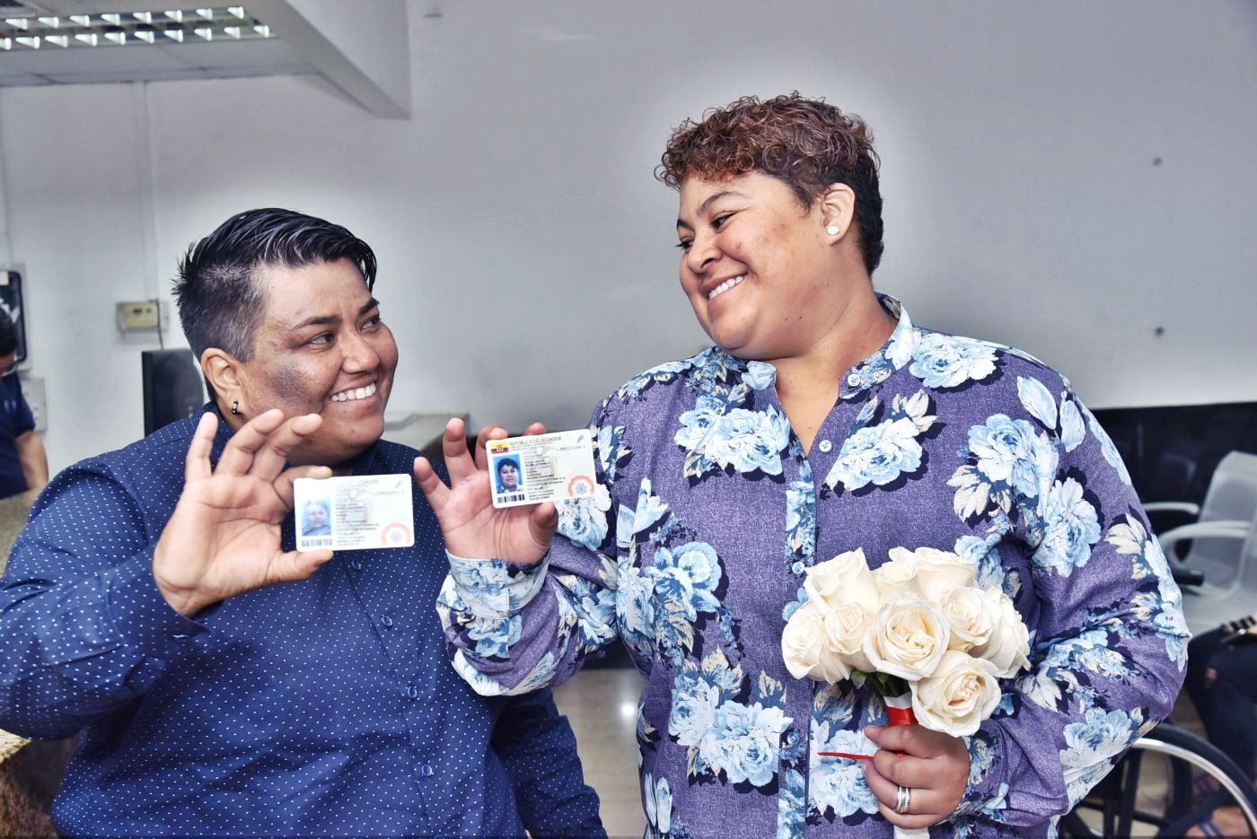 En el Registro Civil se oficializó el primer matrimonio