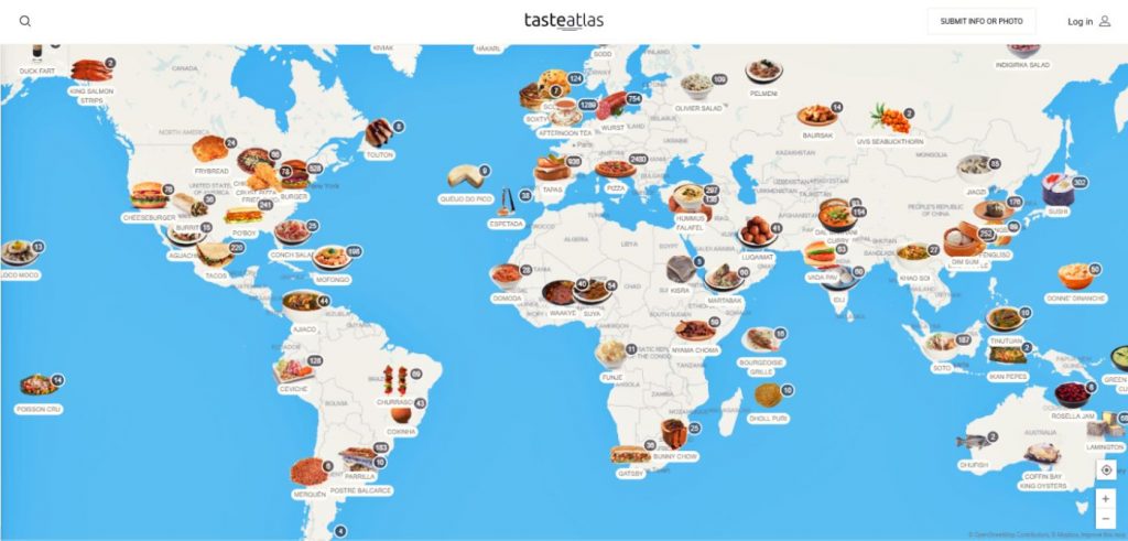 Taste Atlas, El Mapa Que Reúne Los Platos Típicos De Los Países - Qué ...