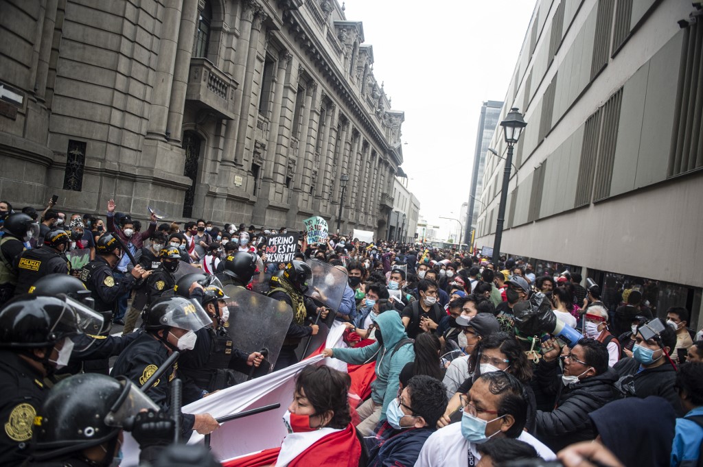 Perú disturbios