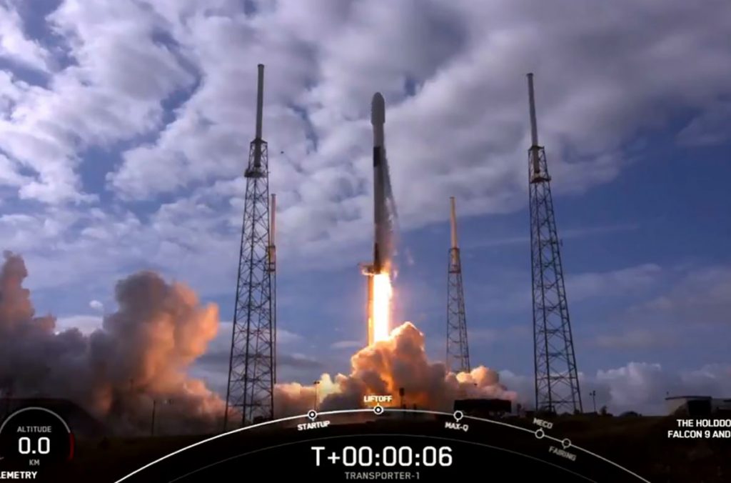 SpaceX Completa Exitosa Misión Enviando 143 Satélites   Qué Noticias