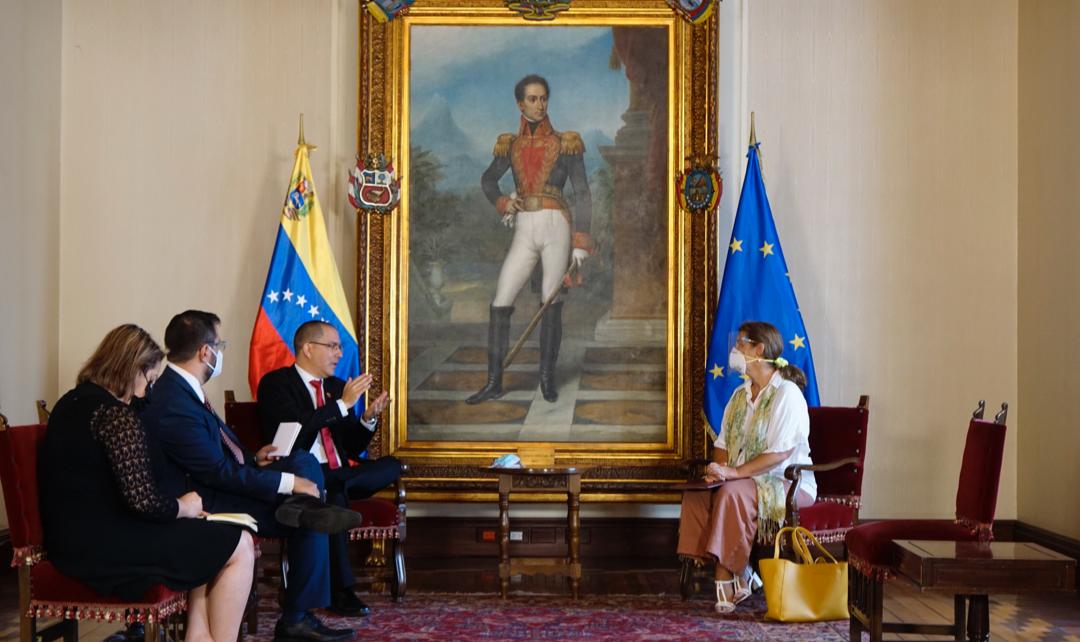 Caracas Embajadora Unión Europea