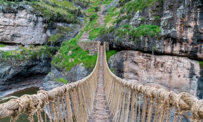 Puente colgante Perú