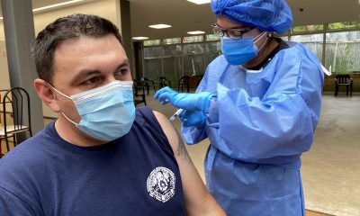 Bomberos de Cuenca vacunas Covid-19