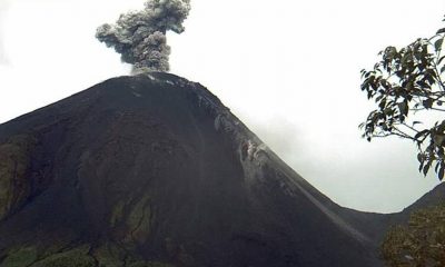 volcán Sangay este 2021
