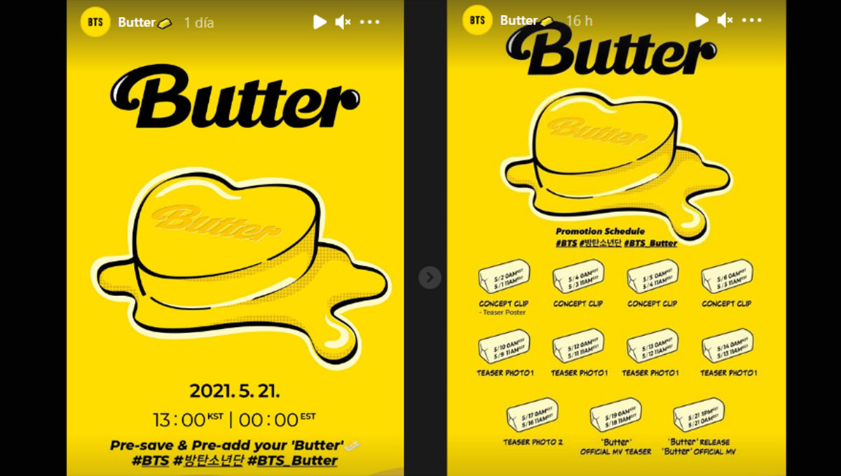 Butter BTS 