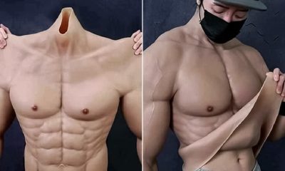 trajes musculosos silicona hombres