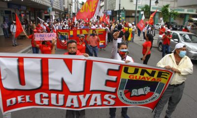 marcha protesta ecuador