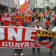 marcha protesta ecuador