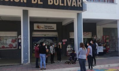 Perra lanzada Gobernación Bolívar