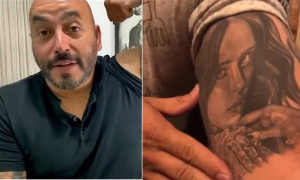 Belinda Es Historia: Lupillo Rivera Muestra El Tatuaje Con El Que Tapó ...