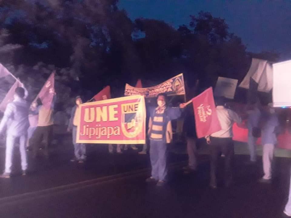 Protesta en Jipijapa