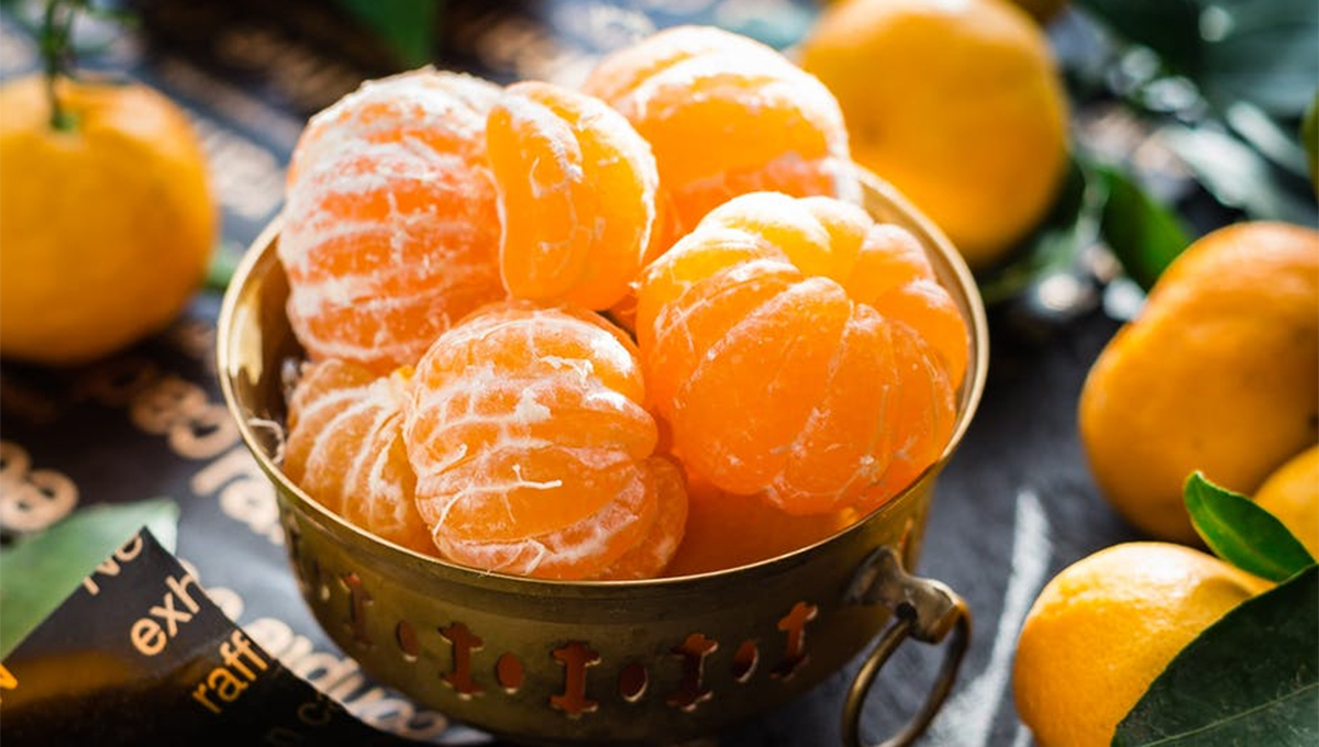 cáscara de mandarina