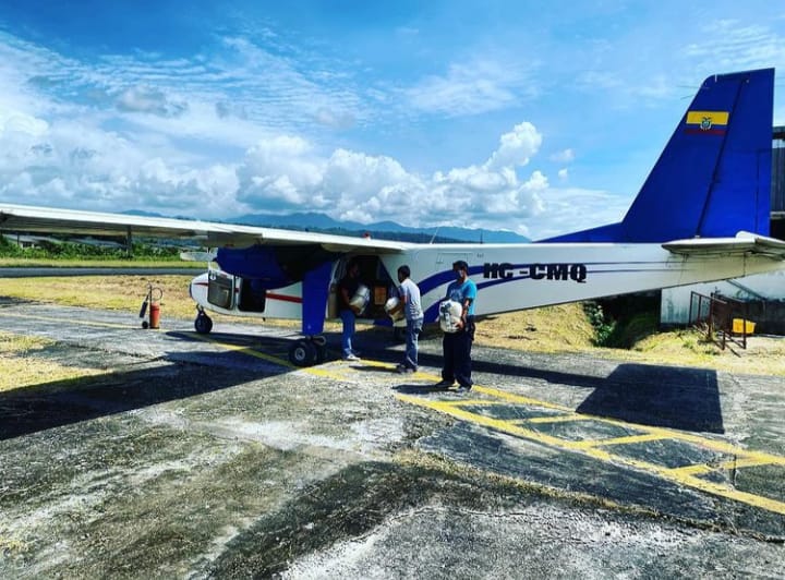 Avioneta de empresa Aeroconexos sufre accidente al despegar