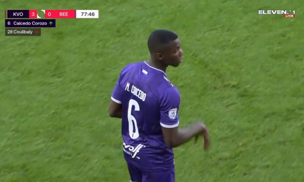 Así Fue El Debut De Moisés Caicedo Con El Beerschot De Bélgica Video 