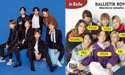 K-pop BTS J-pop Exile Tribe