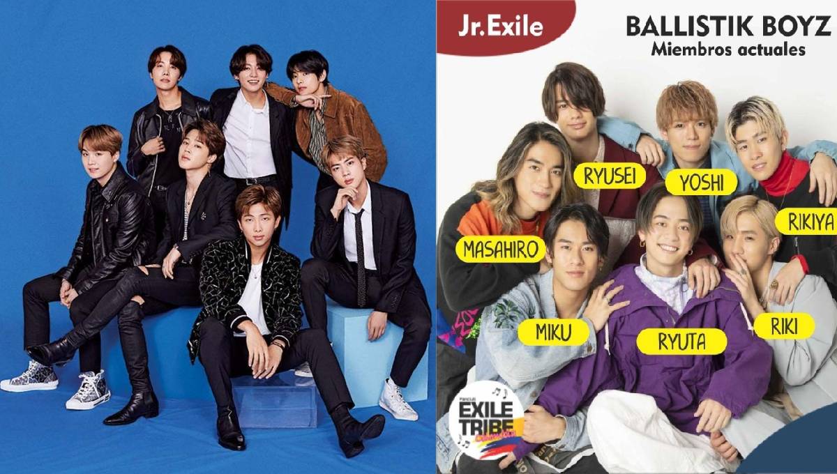 K-pop BTS J-pop Exile Tribe