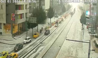Granizo en Quito