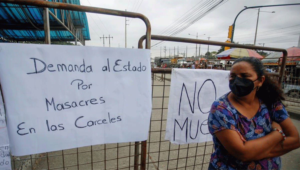 masacres en cárceles del Ecuador