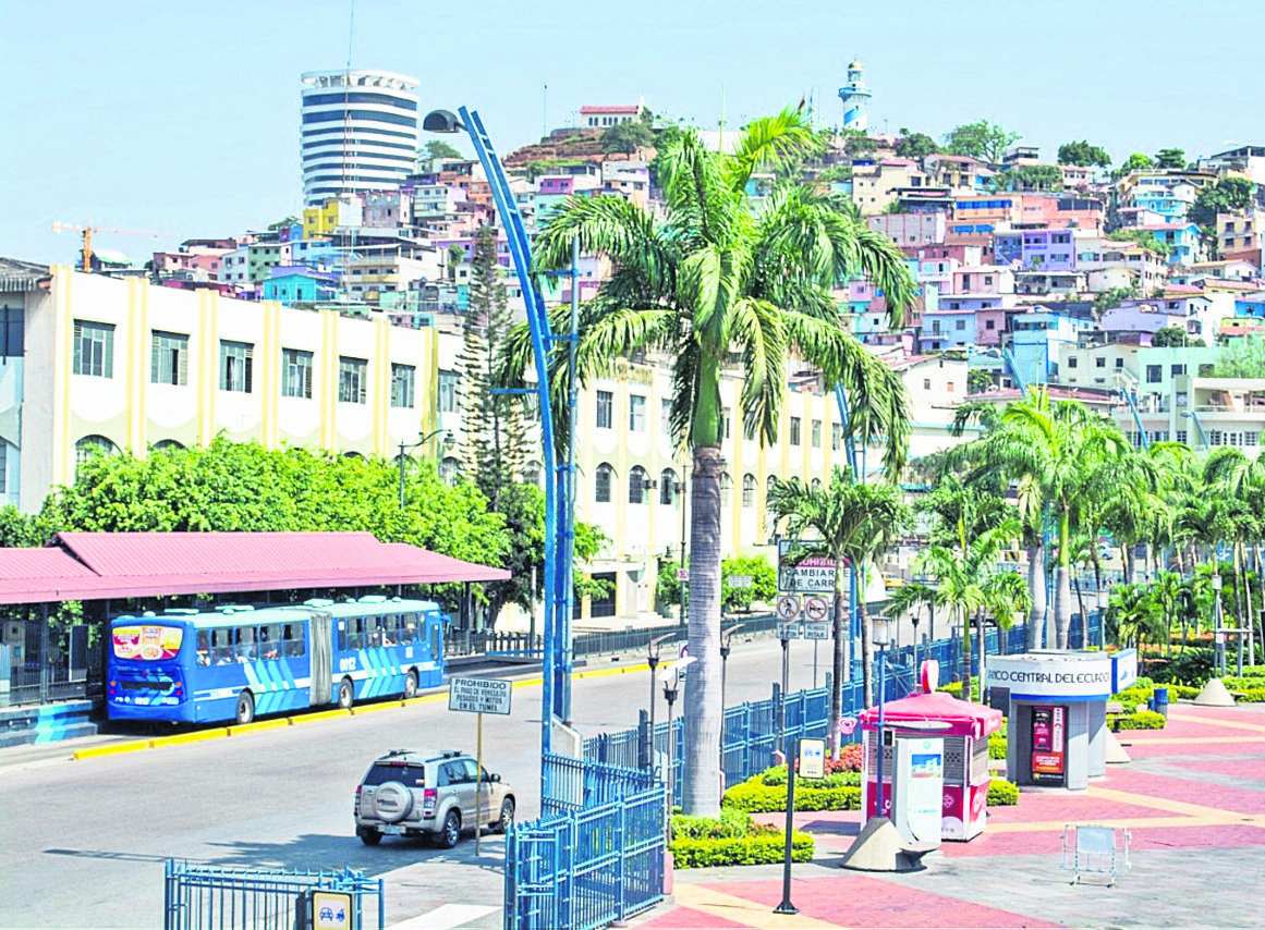 Metrovía centro de Guayaquil