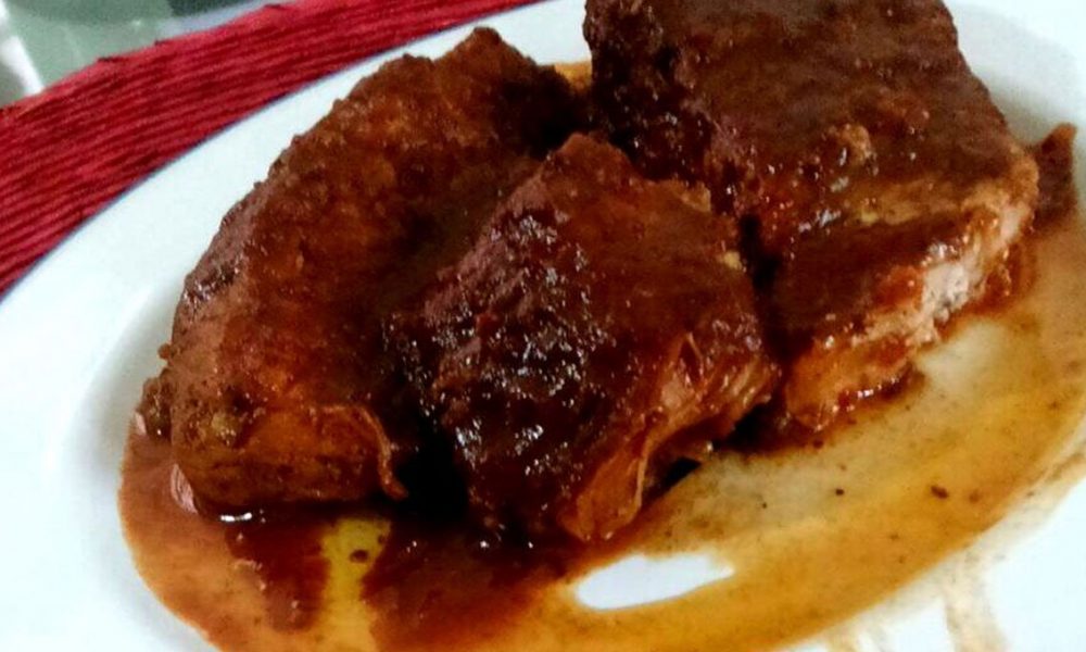 Receta de pierna de cerdo al horno jugosa para Año Nuevo