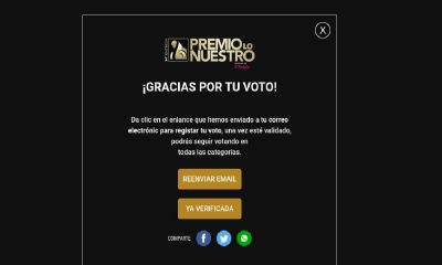 votaciones Premios Lo Nuestro