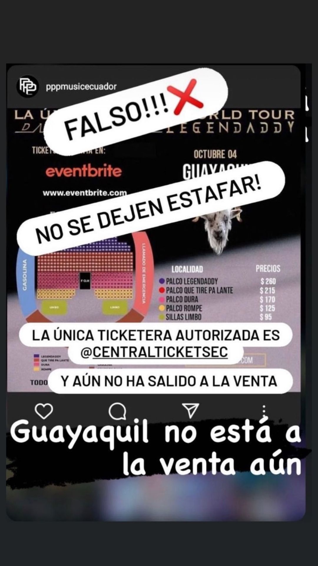 Daddy Yankee Guayaquil Central Tickets Nueva Fecha de Venta (3)