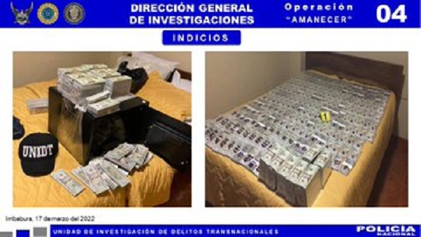 Falsificadores de dólares en Ecuador ofrecen préstamos a cambio de recibir como garantía bienes de sus víctimas