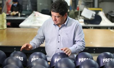 guerra en Ucrania dispara pedidos en fábrica de chalecos blindados y cascos en fábrica de Colombia