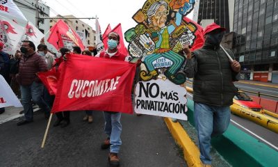manifestaciones en Quito