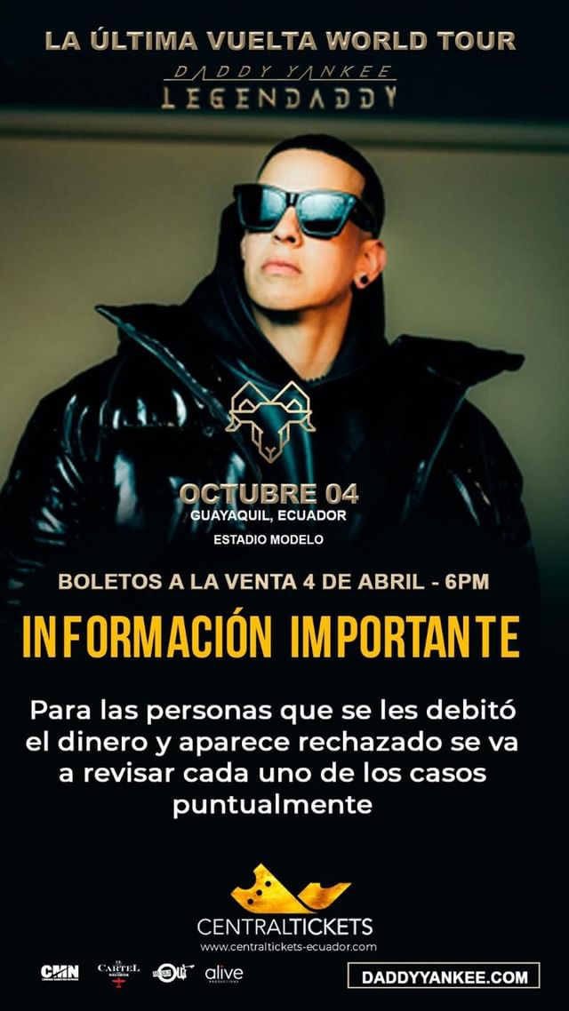 Daddy Yankee Central Tickets Fila Virtual Compras Rechazadas Pendientes (1)
