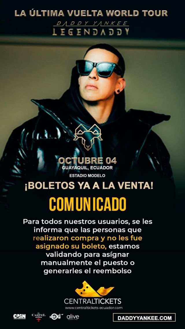 Daddy Yankee Central Tickets Fila Virtual Compras Rechazadas Pendientes (4)