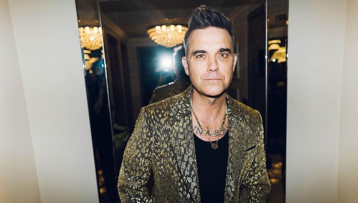 Robbie Williams tiene sexo en una iglesia: ¡Así es la primera imagen de su  película biográfica!