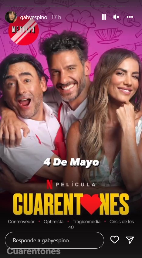 Gaby Espino Cuarentones Netflix