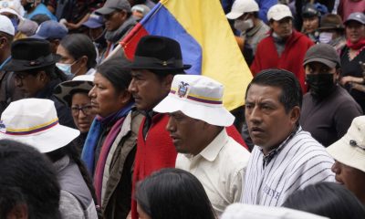 marcha indígena en Quito