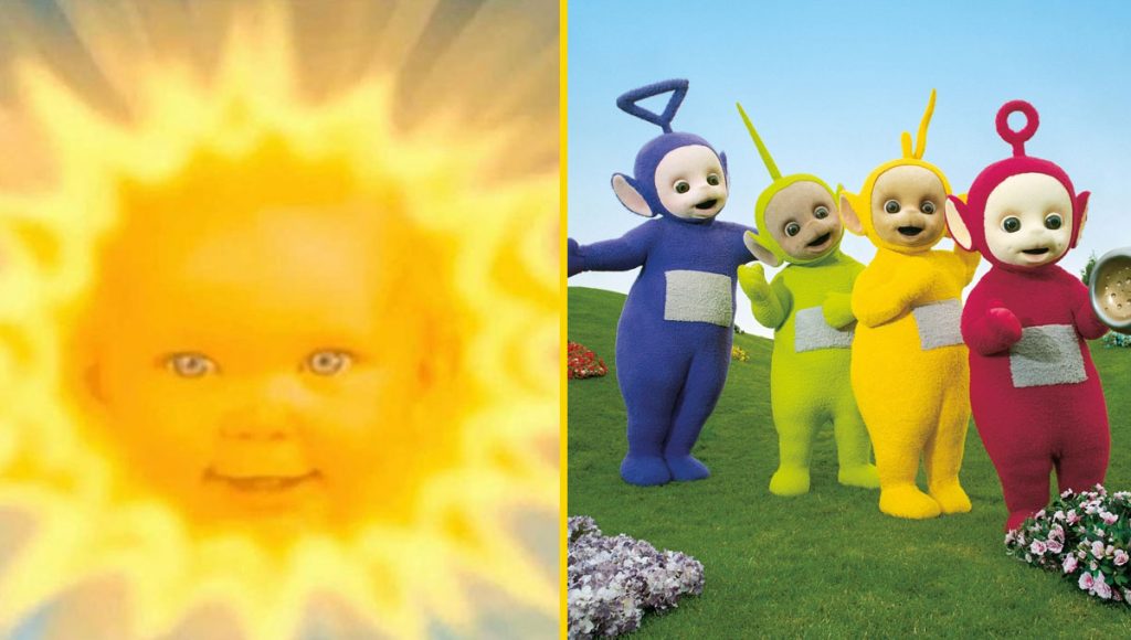 Así se ve actualmente el bebé Sol de los Teletubbies 25 años después