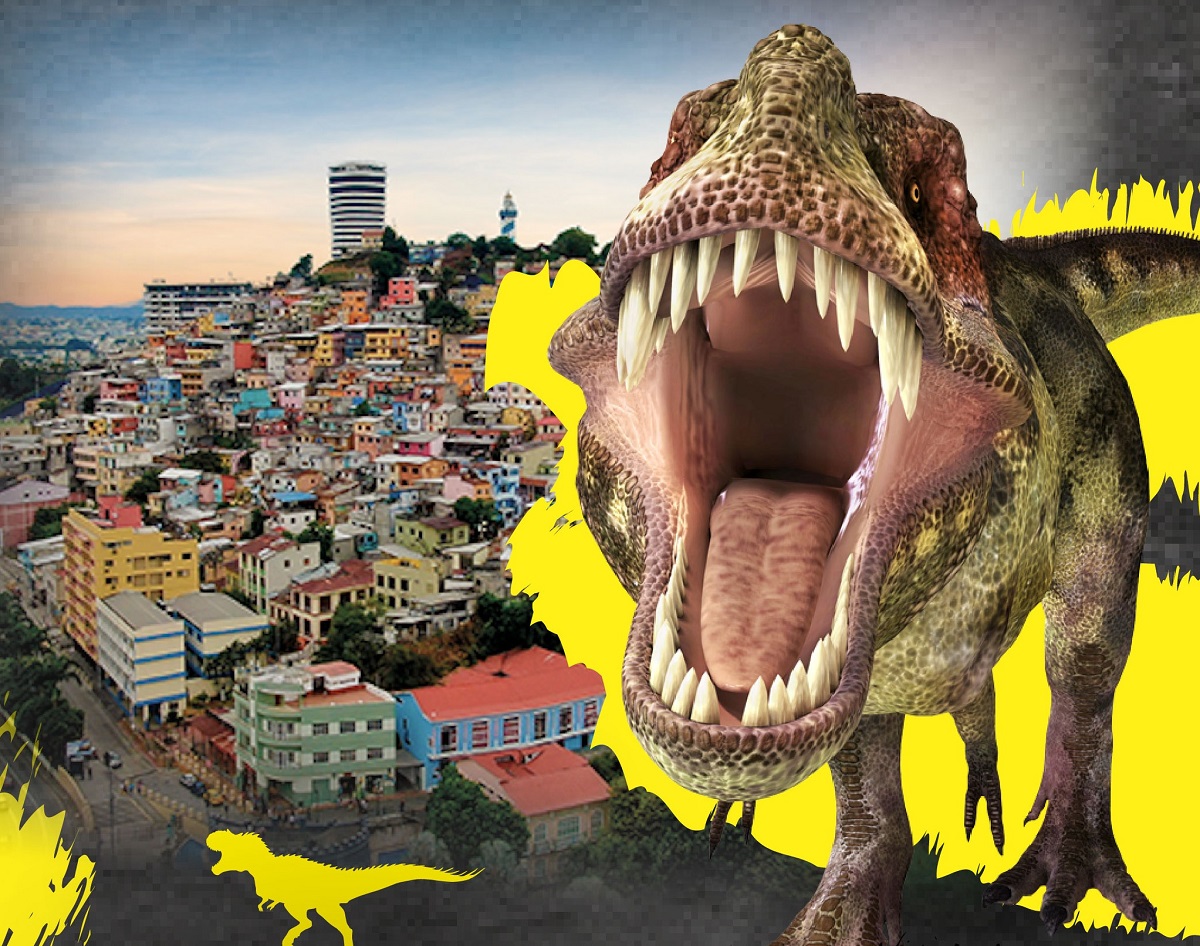 Horario y dónde ver los dinosaurios gigantes en Guayaquil
