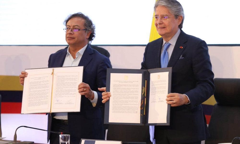 Acuerdos de Guillermo Lasso y Gustavo Petro en Gabinete Binacional