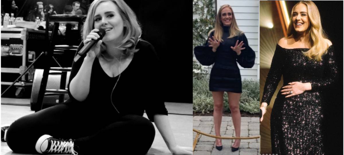 Adele antes y después