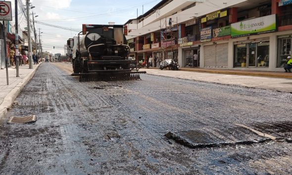 obra vial Quito