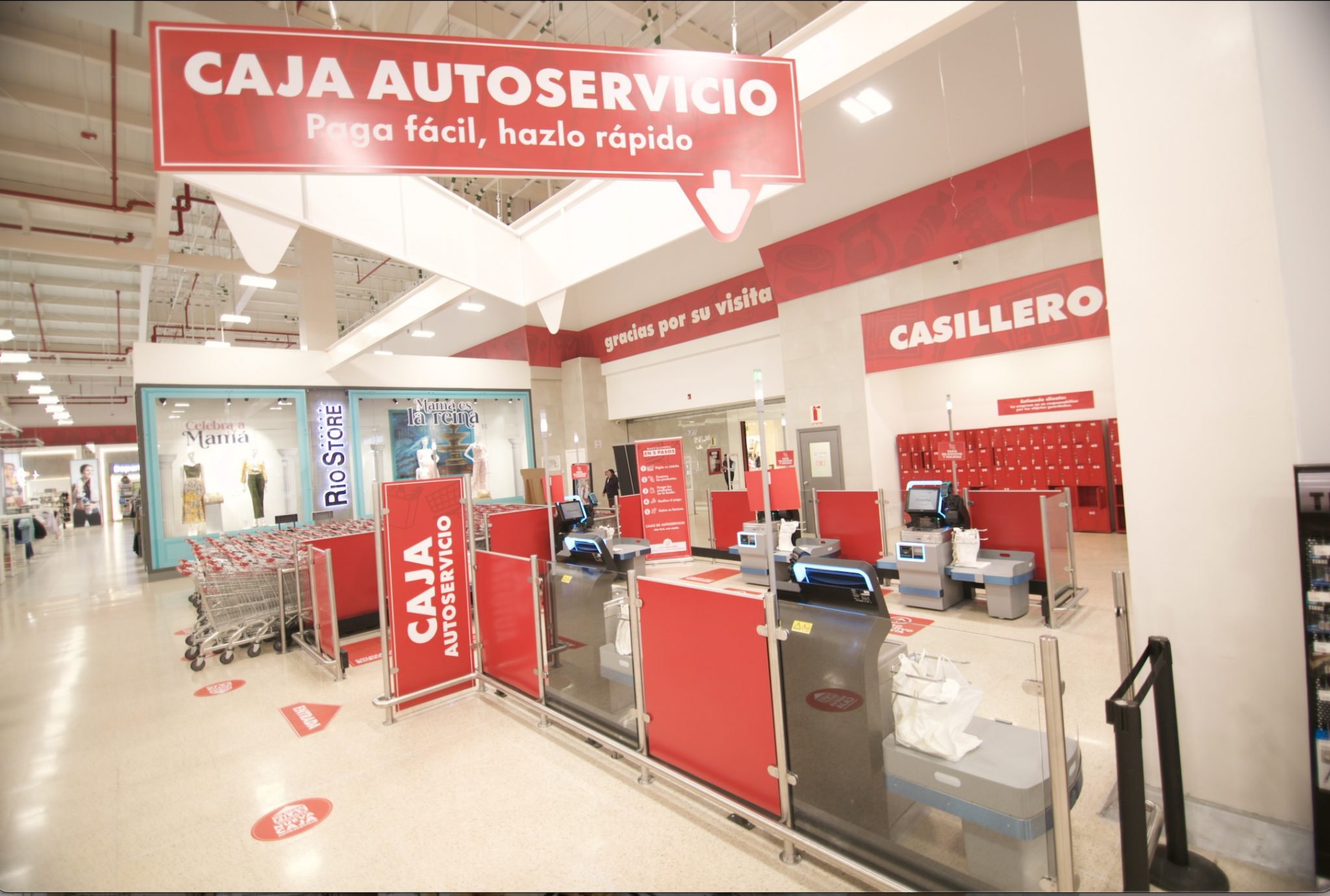 Nuevas cajas de autoservicio en locales de Mi Comisariato y Mini