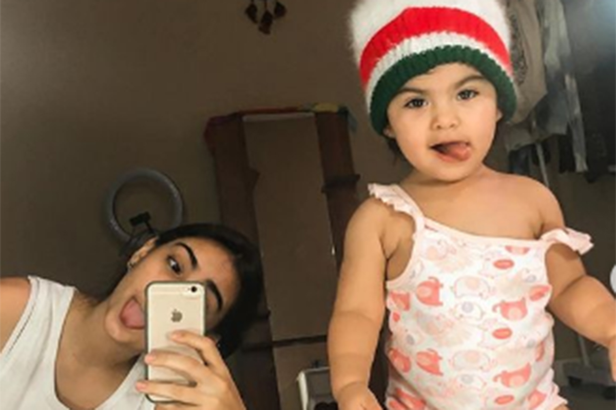 La Reina de Guayaquil, Sabina González comparte su tiempo con su sobrina. Instagram