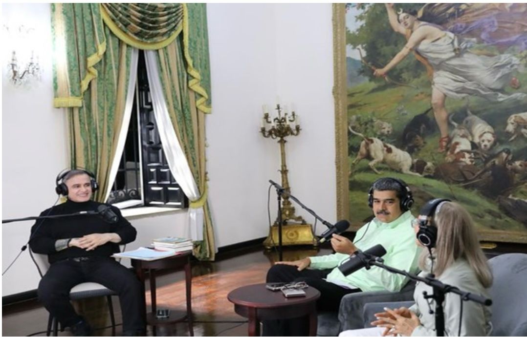 Tarek William Saab fue invitado en el podcast del Presidente Nicolás Maduro
